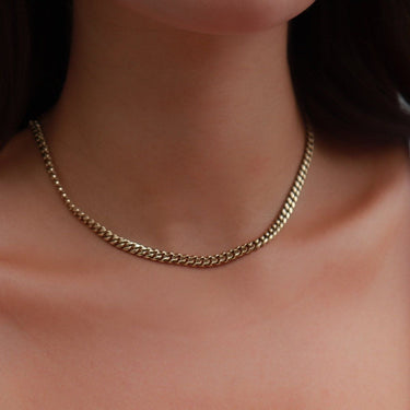 Cuban Link Necklace In Yellow Gold - 5mm