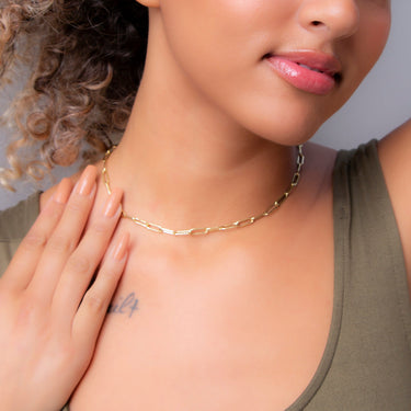 Paperclip Necklace - 4mm