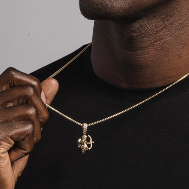 10k Solid Gold Micro Cupid