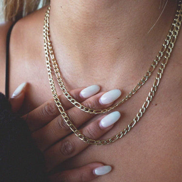 4mm Figaro Link Necklace