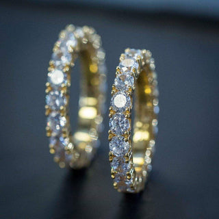 4mm Single Layer Diamond Band Ring