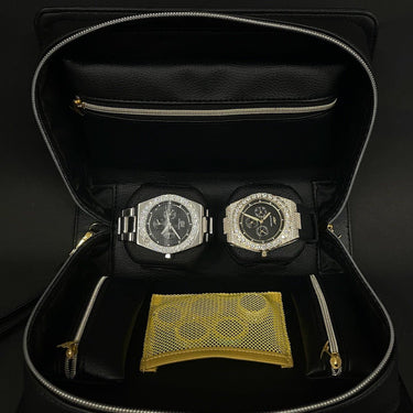 Leather Travel Jewelry Case