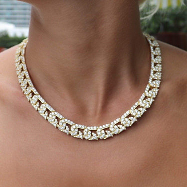 G-Link Necklace in Yellow Gold