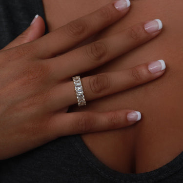 Baguette Ring in Yellow Gold