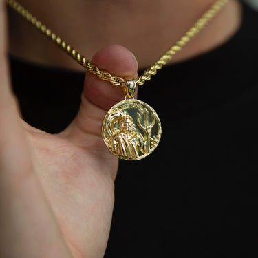 Neptune Coin Pendant