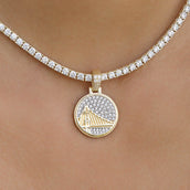 Golden State Warriors Micro Pendant