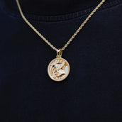 Memento Mori Coin Pendant