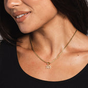 Aquarius Pave Pendant