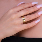 Flat Band Ring