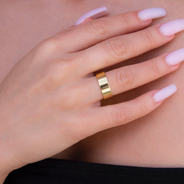 Flat Band Ring
