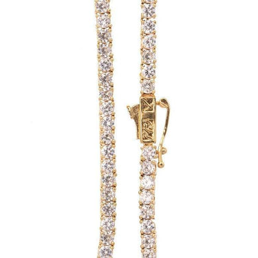 24" 3mm Tennis Necklace