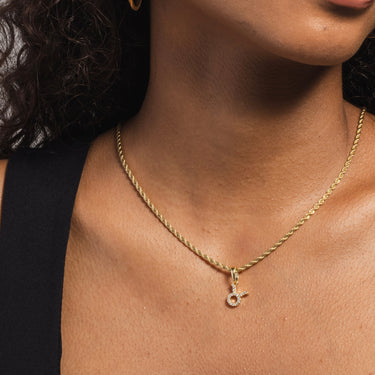 Taurus Pave Pendant