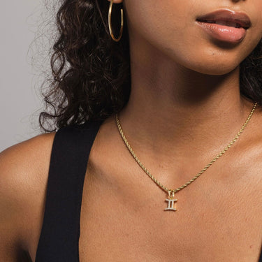 Gemini Pave Pendant