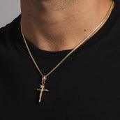 10k Solid Gold Crucifix