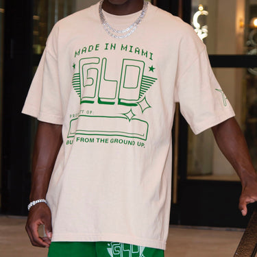 Made In Miami Tan Tee