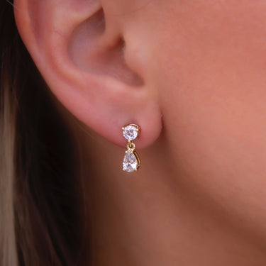 Post Tear Drop Earrings