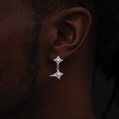 Star Link Stud Earrings