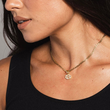Cancer Pave Pendant