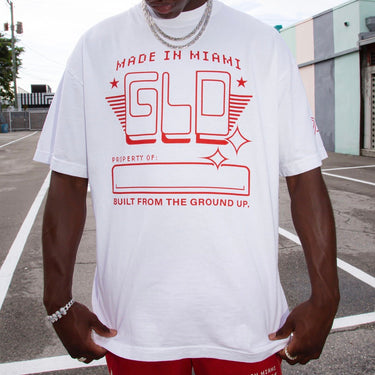Made In Miami White Tee