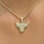 Chicago Bulls Micro Pendant