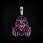 Warzone Tactical Mask Pendant