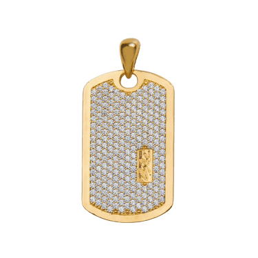 GLD Iced Dog Tag