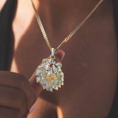 Gold Lion Pendant