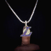 Lakers Alternate Logo Pendant