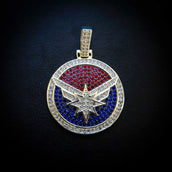 Captain Marvel Pendant