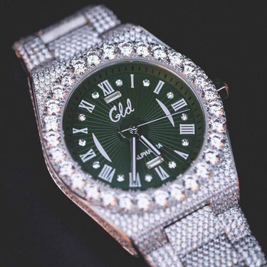 Iced Alpha Era - Green Dial