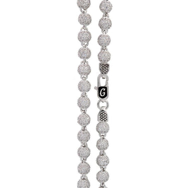 16" 4mm Iced Ball Chain