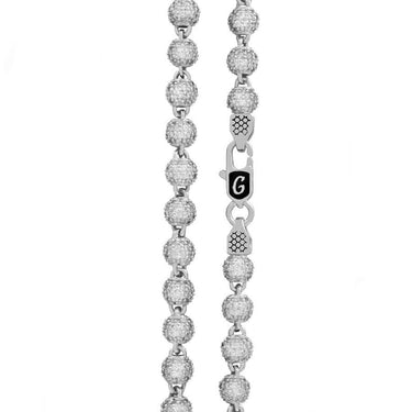 16" 4mm Iced Ball Chain