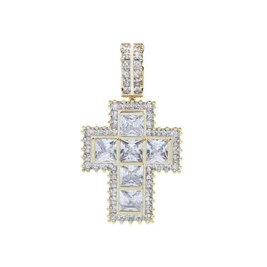 Center Stone Baguette Cross