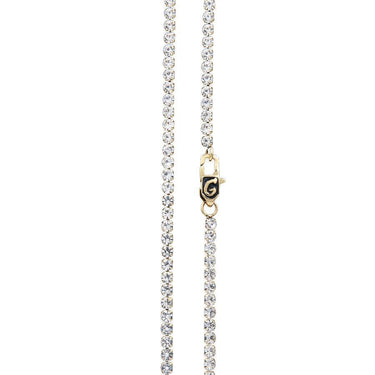 18" Micro Tennis Necklace