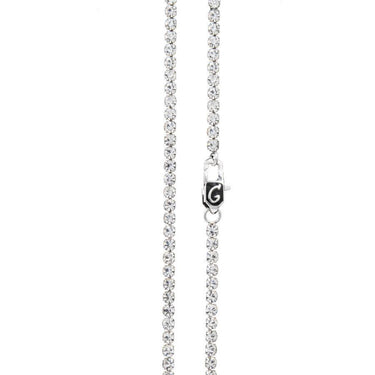 24" Micro Tennis Necklace