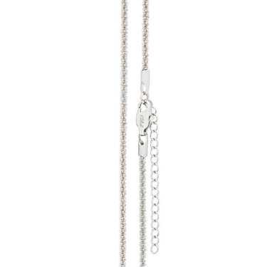 Diamond Cut Popcorn Link Chain