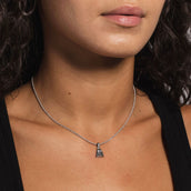 10k Solid Gold Micro Ghost Pendant