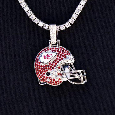 Kansas City Chiefs Helmet Pendant