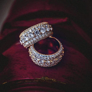 5 Layer Diamond Band Ring
